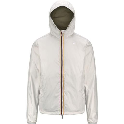 Kway giacca jake plus 2 uomo green linchen/beige light