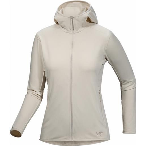 Arc'Teryx maglia kyanite lightweight hoody donna sea salt