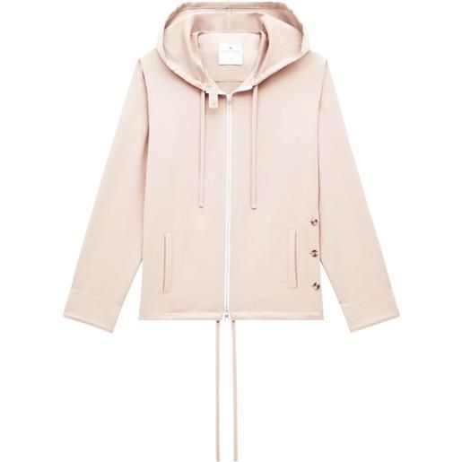 Courrèges giacca con zip - toni neutri