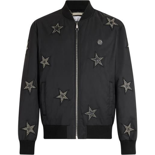 Philipp Plein bomber stars - nero