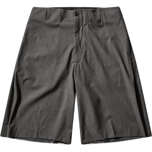 _J.L-A.L_ shorts con cintura - grigio