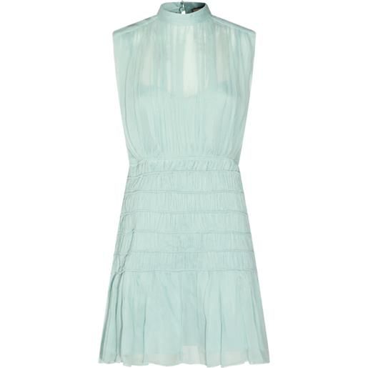 TWINSET abito corto smanicato - blu