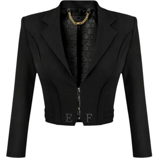 ELISABETTA FRANCHI raw cut jacket