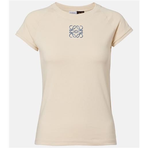 Loewe paula's ibiza - t-shirt anagram in cotone