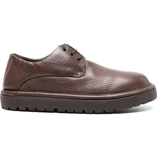 Marsèll oxford con punta tonda - marrone