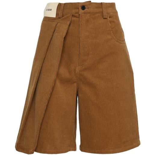 BONBOM shorts a coste - marrone