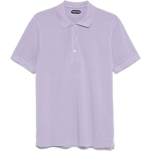 TOM FORD polo a maniche corte - viola
