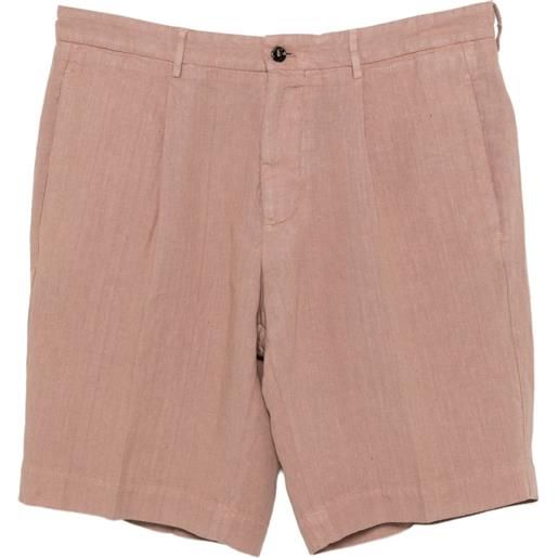Dell'oglio shorts in lino - toni neutri