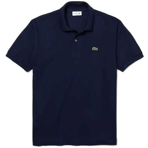 LACOSTE 1212 166 polo ss cotone blu marine