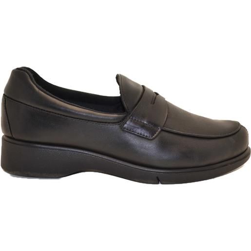 FRAU mocassino donna city pelle nero