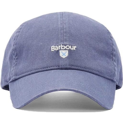 BARBOUR cappellino sportivo cascade washed blue bl51