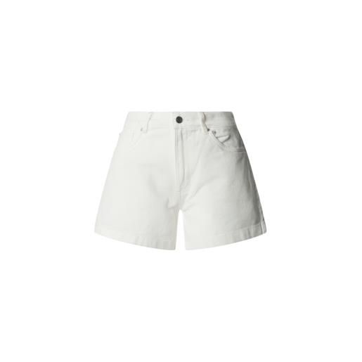 Pepe Jeans per donna. Pl8000020 pantaloncini a vita alta a trapezio fabiola bianchi [3316643], bianco, casual, cotone