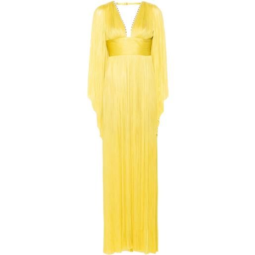 Maria Lucia Hohan abito harlow lungo - giallo