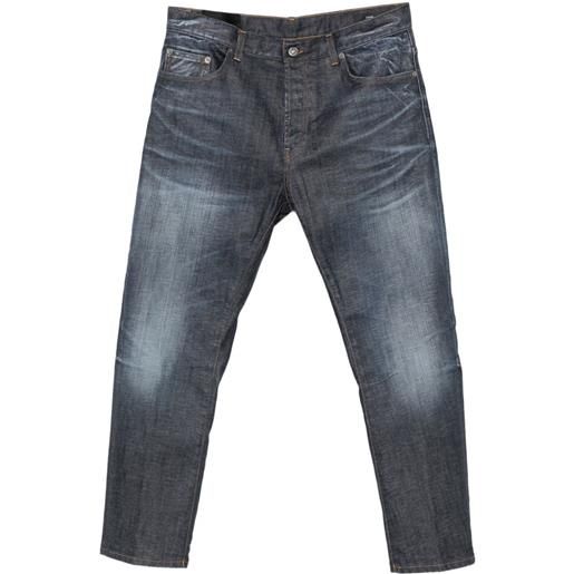 DONDUP jeans con bottoni - blu
