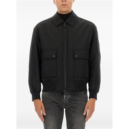 BOSS giacca con tasche - nero
