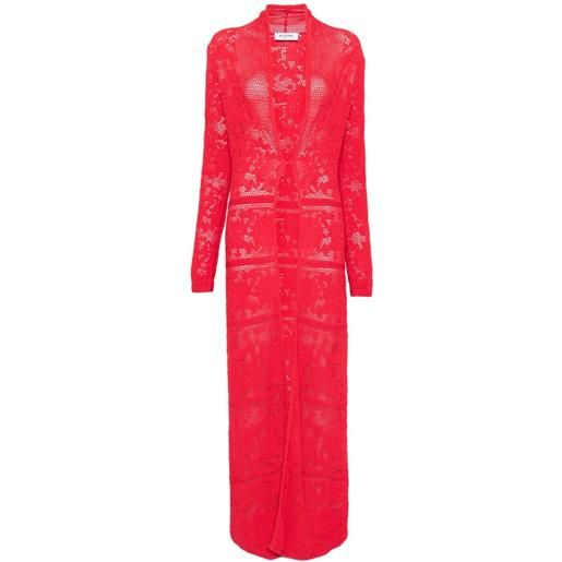 Blugirl cardigan lungo - rosso