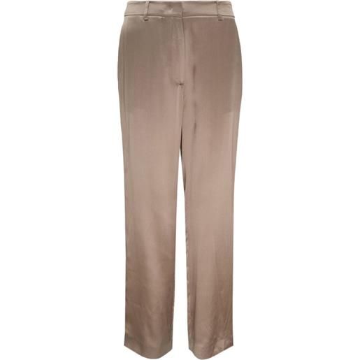 Club21 Collection miriam satin trousers - grigio