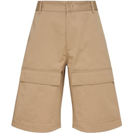 MSGM bermuda con tasche cargo - toni neutri