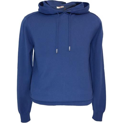 Luciano Barbera felpa con cappuccio - blu