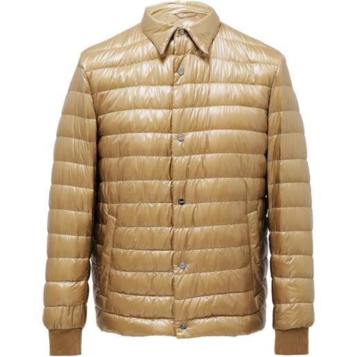 Herno giacca con zip - toni neutri