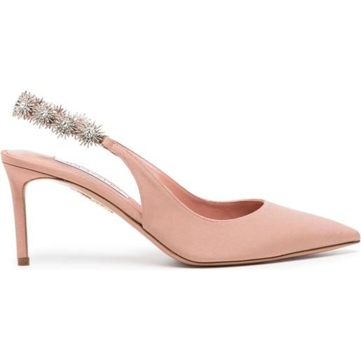 Aquazzura pumps comet link 80mm - rosa