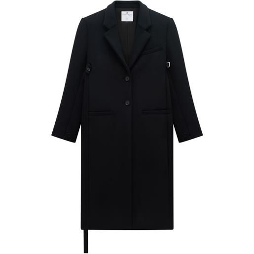 Courrèges cappotto monopetto - nero