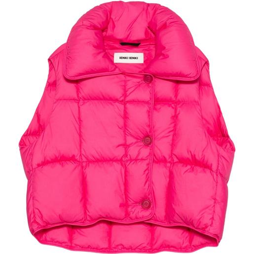 Ienki Ienki gilet trapuntato - rosa