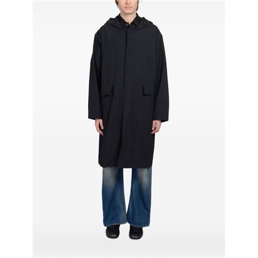 OUR LEGACY parka shower con cappuccio - nero