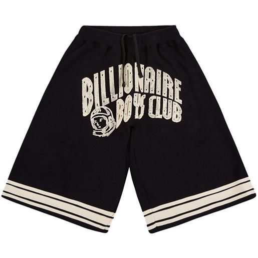 Billionaire Boys Club shorts curve con logo - nero