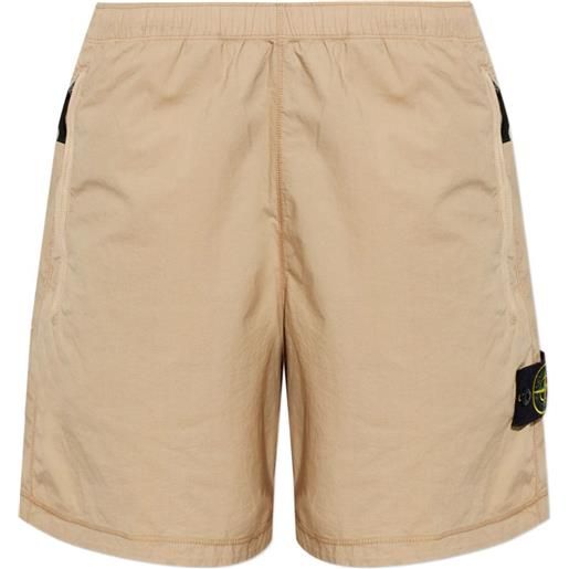 Stone Island shorts paracadute - toni neutri