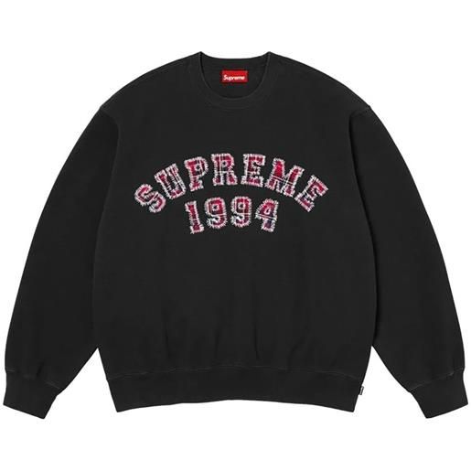 Supreme maglione a girocollo - nero
