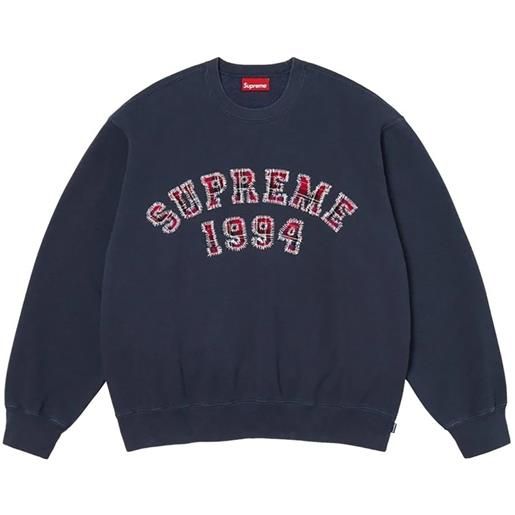 Supreme maglione a girocollo - blu