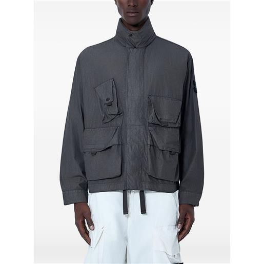 Stone Island giacca utility ripstop - grigio