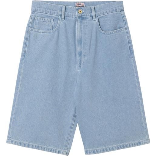 Stanray pantaloncini wide 5 shorts uomo ice stone denim