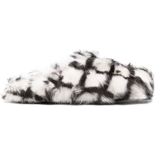 Marni slippers fussbet sabot - bianco