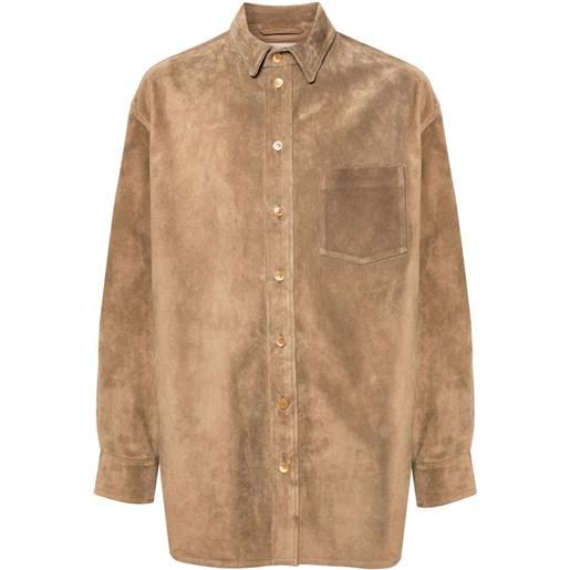 Marni giacca-camicia con bottoni - toni neutri