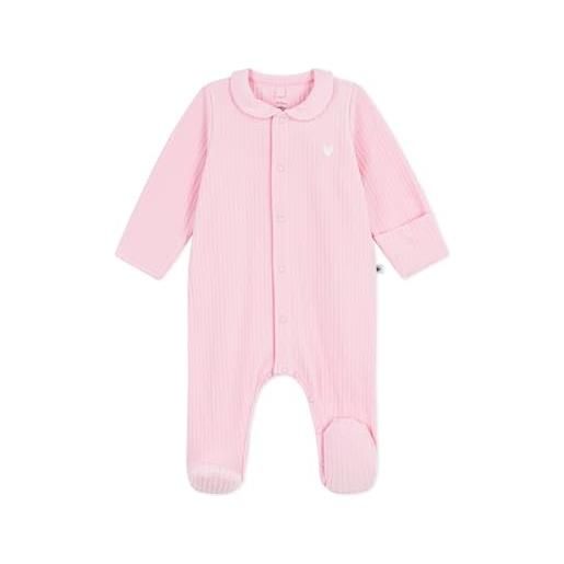 Petit Bateau pigiama bambino in velluto a tinta unita