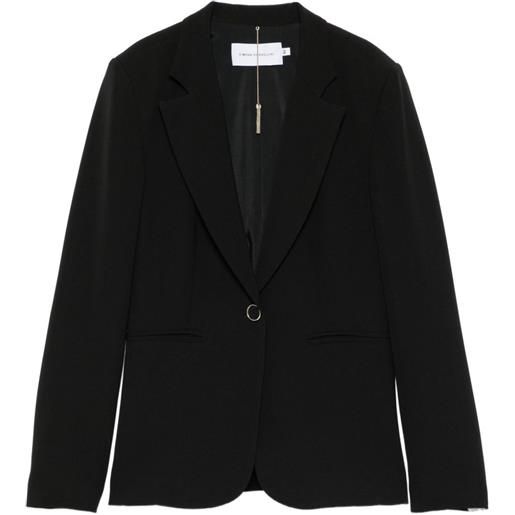 SIMONA CORSELLINI blazer monopetto - nero