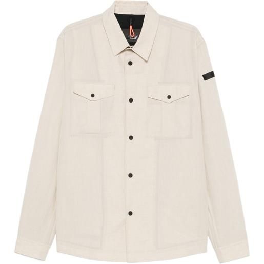 RRD giacca-camicia con tasche - toni neutri