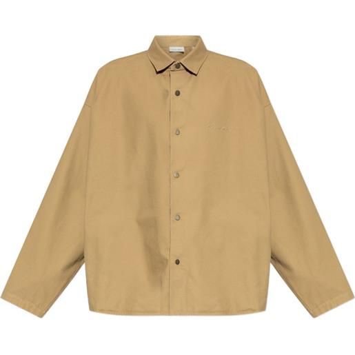 FEAR OF GOD ESSENTIALS giacca essentials con logo - toni neutri