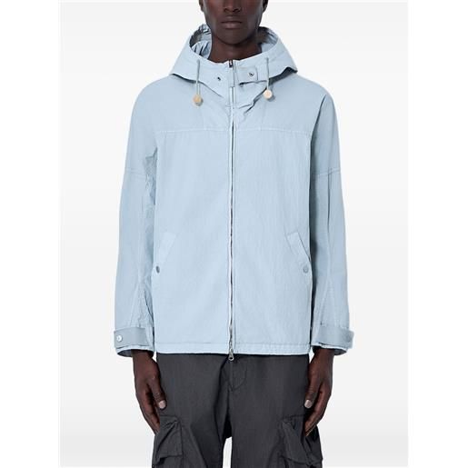 Stone Island giacca marina con coulisse - blu