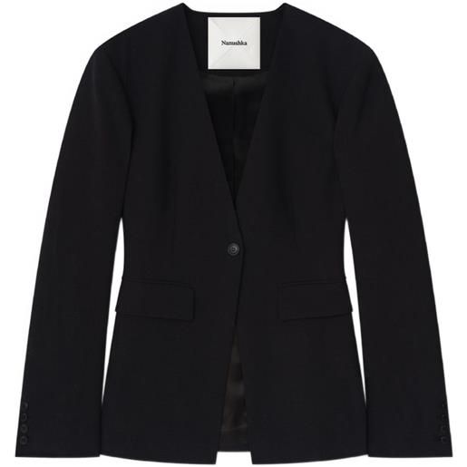 Nanushka blazer porset - nero