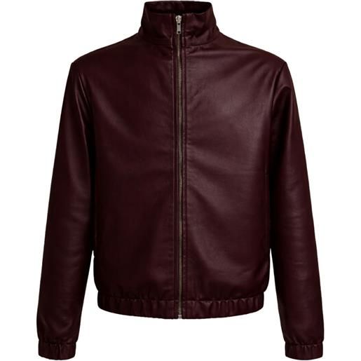 FRANZESE COLLECTION giacca reversibile in pelle - rosso
