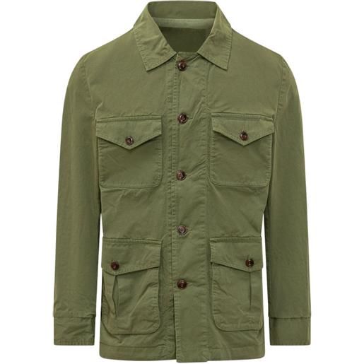 BL'KER giacca con tasche - verde