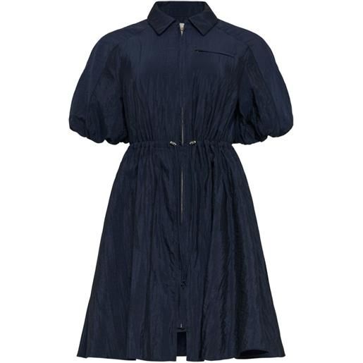 Cinq A Sept abito macauly con coulisse - blu
