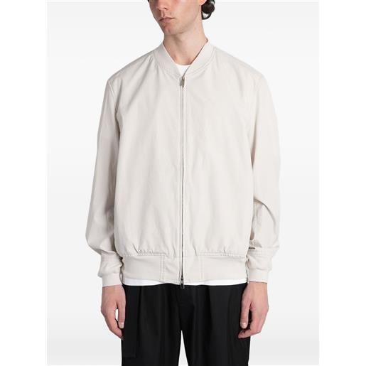 Attachment bomber ma-1 con zip - grigio