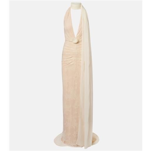 De La Vali sposa - abito lungo amora in pizzo e tulle
