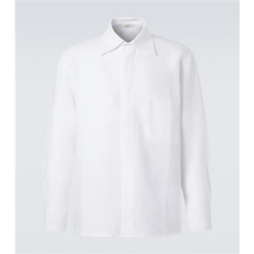 Saman Amel giacca camicia in lino