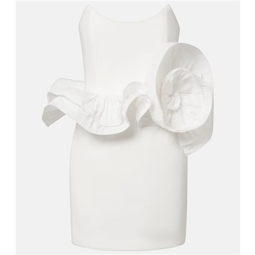 Rebecca Vallance sposa - abito bustier ozias con volant