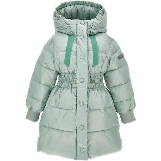 Monnalisa piumino con cappuccio - verde